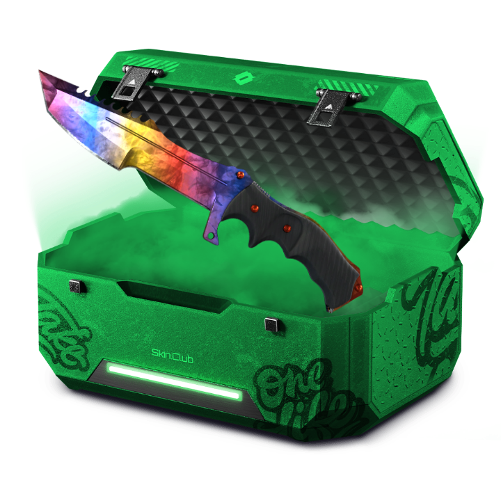 10% Marble Fade Knife