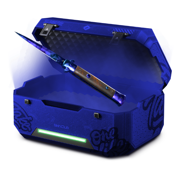10% blue