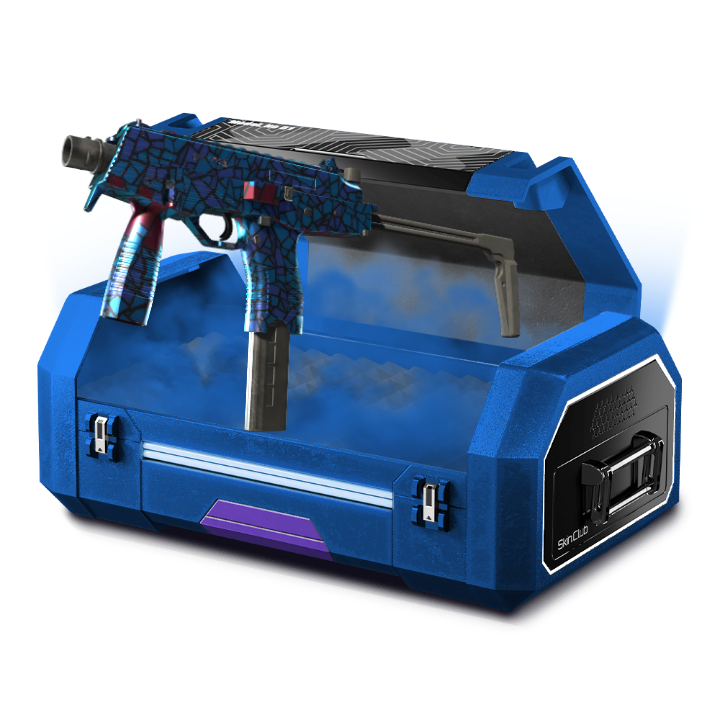 Blue Inventory SMG