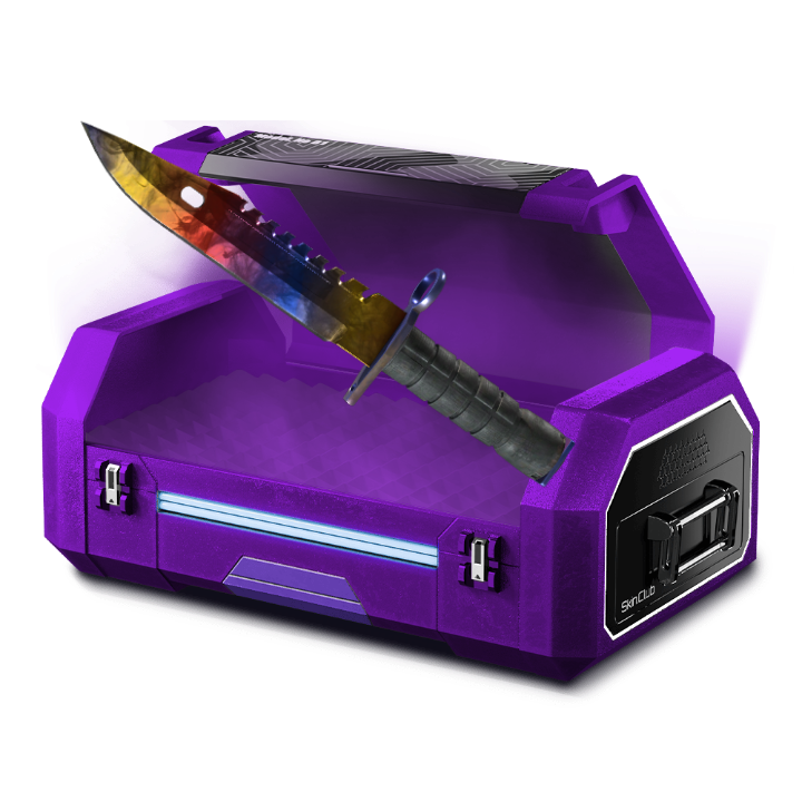 100% MarbleFade knife