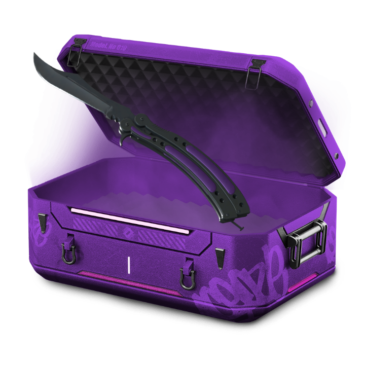 10% Pink, Black, Purple
