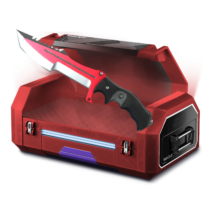 10% Red knife
