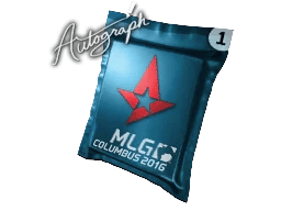 亲笔签名胶囊 | Astralis | 2016年 MLG 哥伦布锦标赛