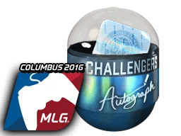 亲笔签名胶囊 | Challengers（闪亮）| 2016年 MLG 哥伦布锦标赛
