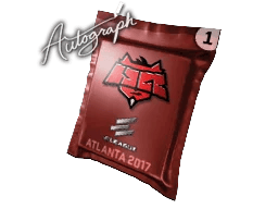 亲笔签名胶囊 | HellRaisers | 2017年亚特兰大锦标赛