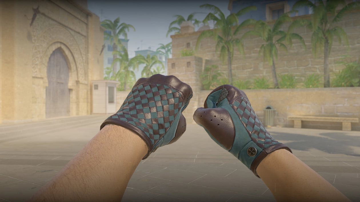 Preview image 4 of ★ Guantes de conductor | Entrelazado lunar (Recién fabricado)