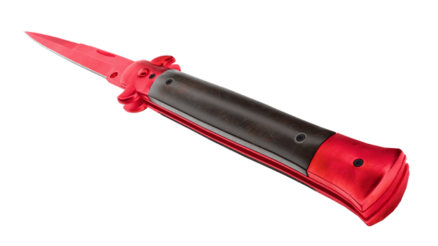 StatTrak™ Faca Stiletto (★) | Doppler Rubi (Factory new)