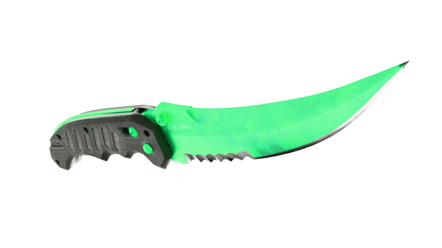 Preview image 5 of ★ Cuchillo plegable | Doppler gamma Esmeralda (Recién fabricado)