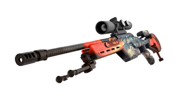 Preview image 2 of SSG 08 | Dragonfire (Factory New)