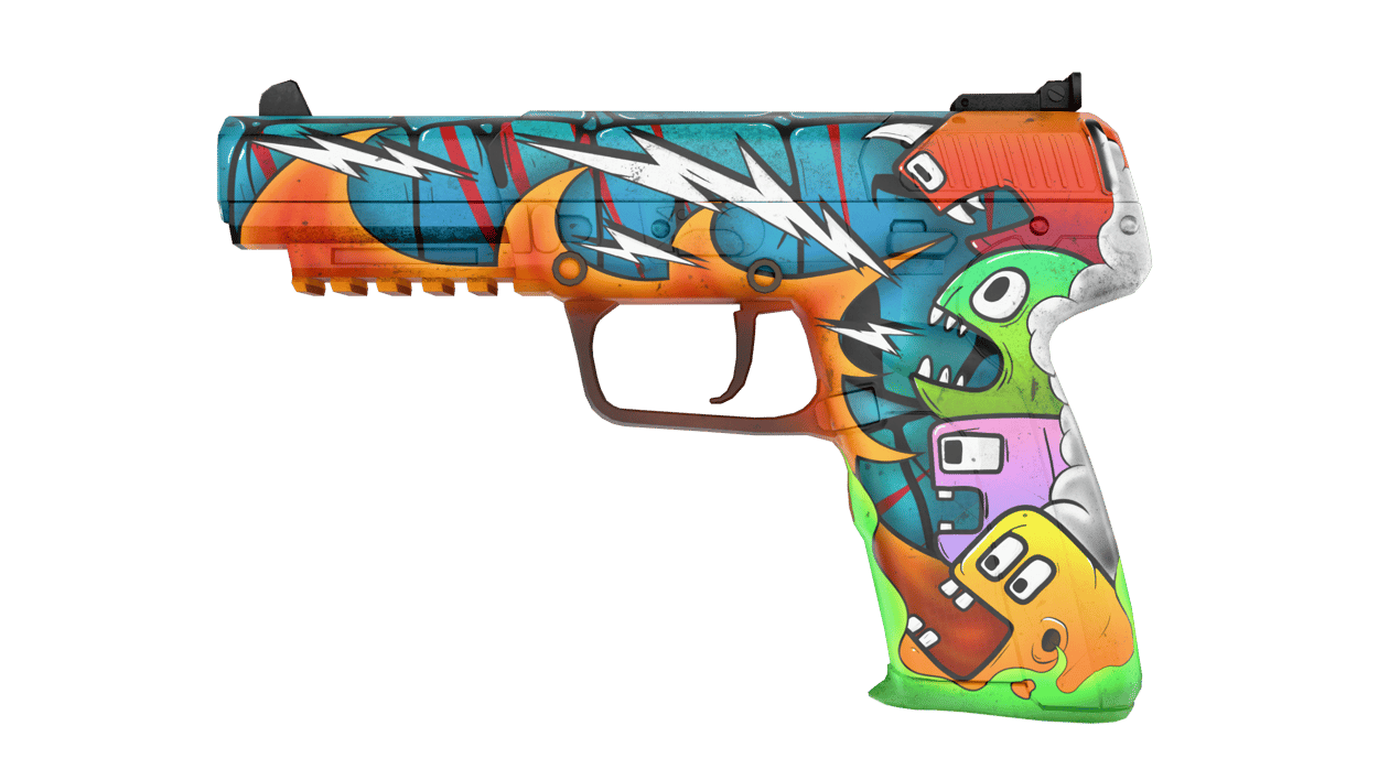 Preview image 1 of Five-SeveN | Angry Mob (Factory New)