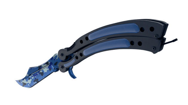 Preview image 3 of ★ Coltello a farfalla | Bright Water (Nuovo di fabbrica)