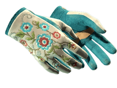 ★ Driver Gloves | Garden (Well-Worn)
