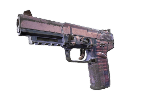 StatTrak™ Five-SeveN | Dark Polymer (Battle-Scarred)