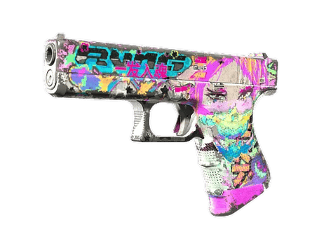 StatTrak™ Glock-18 | Fully Tuned (Battle-Scarred)