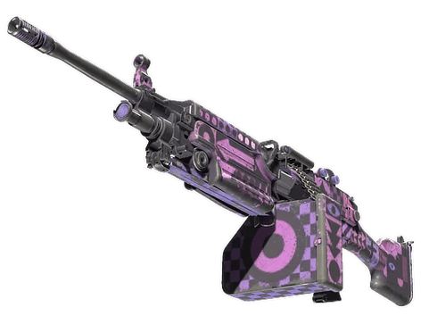 StatTrak™ M249 | Bock Blocks (Battle-Scarred)