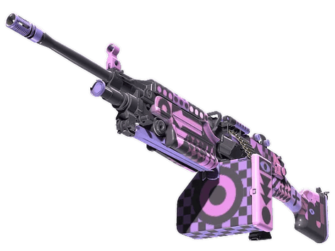 StatTrak™ M249 | Bock Blocks (Minimal Wear)