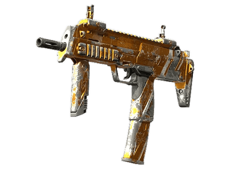 StatTrak™ MP7 | Amberline (Battle-Scarred)