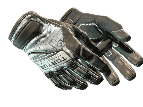 ★ Specialist Gloves | Blackbook (Battle-Scarred)