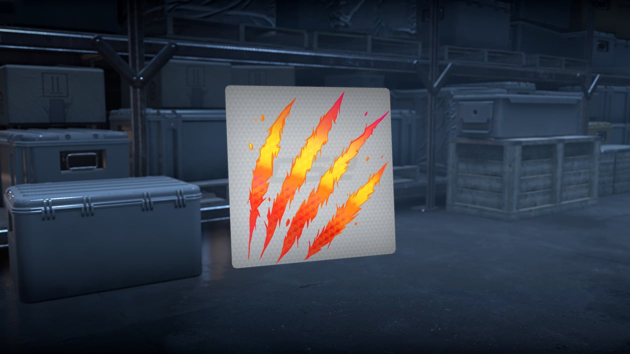 Preview image 3 of Sticker | Kampfspuren (Holo)