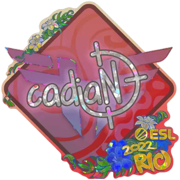 Sticker | cadiaN (Glitter) | Rio 2022