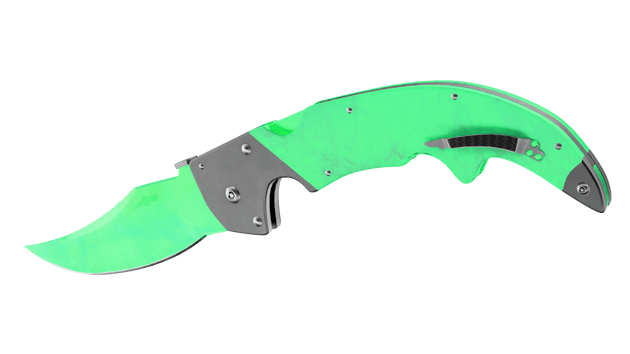Preview image 4 of Canivete Falchion (★) | Gamma Doppler Esmeralda