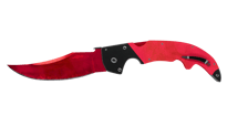 Falchion Knife | Doppler Ruby image
