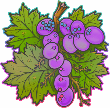 Sticker | De la vigne (holo)