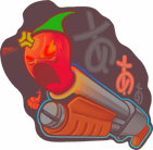 스티커 | 매운맛 게이지(렌티큘러) 스티커 | 매운맛 게이지(렌티큘러) image