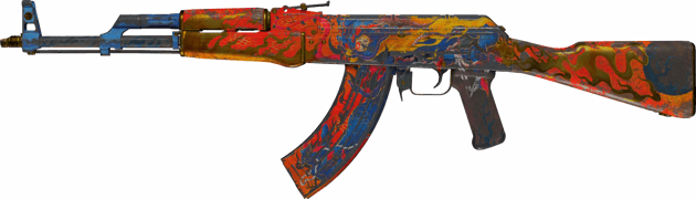 Lembrança AK-47 | Consequência do Gênio (Battle-scarred)