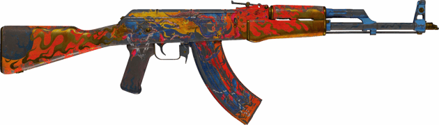 Lembrança AK-47 | Consequência do Gênio (Battle-scarred)