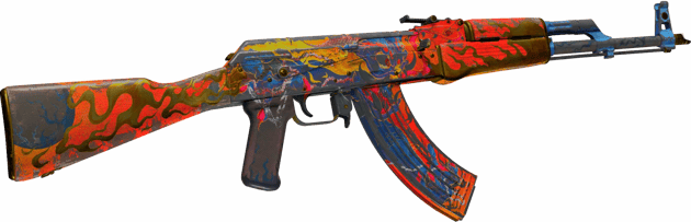 Lembrança AK-47 | Consequência do Gênio (Battle-scarred)