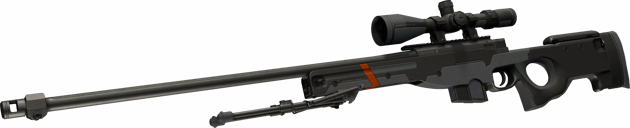Lembrança AWP | Caixa Preta (Well-worn)