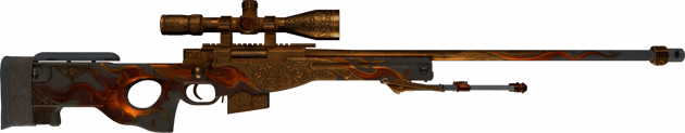 Lembrança AWP | Chama Soberana (Battle-scarred)