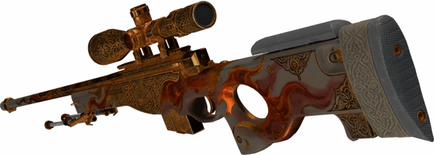 Lembrança AWP | Chama Soberana (Battle-scarred)