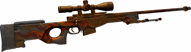 Lembrança AWP | Chama Soberana (Battle-scarred)