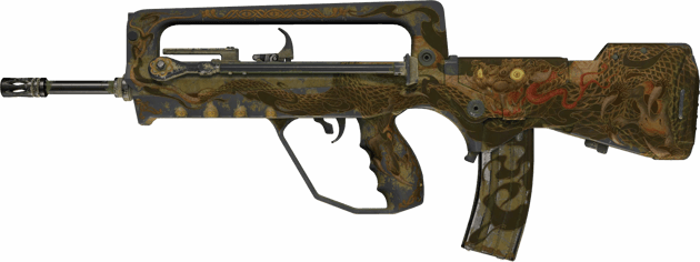 Lembrança FAMAS | Canto da Serpente (Battle-scarred)