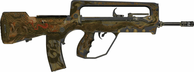 Lembrança FAMAS | Canto da Serpente (Battle-scarred)
