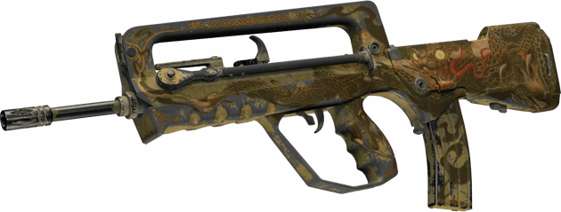Lembrança FAMAS | Canto da Serpente (Battle-scarred)