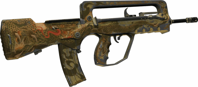 Lembrança FAMAS | Canto da Serpente (Battle-scarred)
