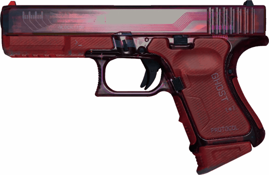 Lembrança Glock-18 | Protocolo Fantasma (Battle-scarred)