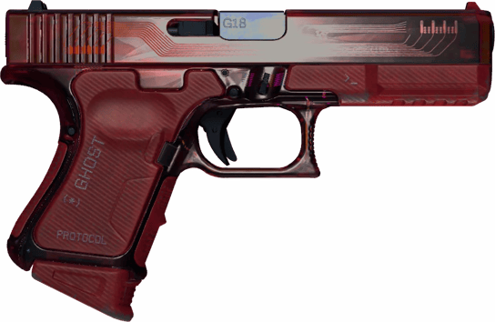 Lembrança Glock-18 | Protocolo Fantasma (Battle-scarred)