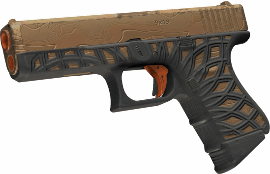 Lembrança Glock-18 | Grade de Ifrit (Well-worn)