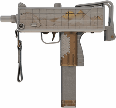MAC-10 | Mosaico Arabesco (Minimal wear)