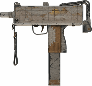 Lembrança MAC-10 | Mosaico Arabesco (Battle-scarred)