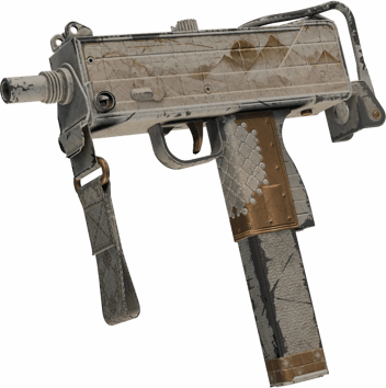 Lembrança MAC-10 | Mosaico Arabesco (Battle-scarred)