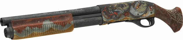 Lembrança Cano Curto | Serpe Lunar (Battle-scarred)