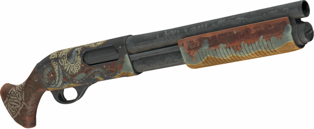 Lembrança Cano Curto | Serpe Lunar (Battle-scarred)