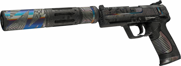 Lembrança USP-S | Falha Espiral (Battle-scarred)