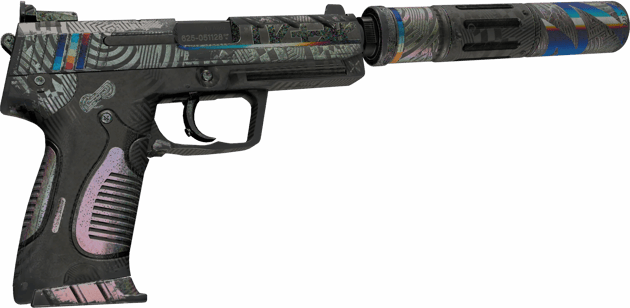 Lembrança USP-S | Falha Espiral (Battle-scarred)