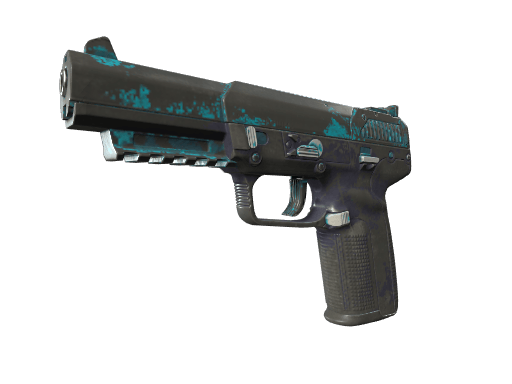 記念品 Five-SeveN | Midnight Paintover (戦いで傷ついた)